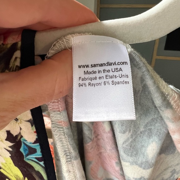 FLORAL ZIP UP DRESS - Picture 3 of 3